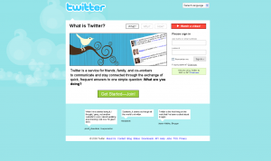 Twitter Main Page