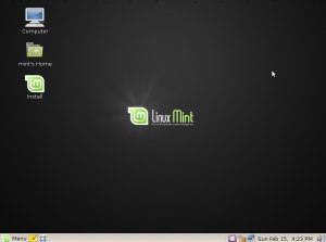 Linux Mint 6 - Desktop