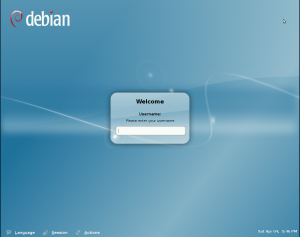 Debian 5 - GDM