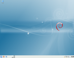 Debian 5 - KDE Desktop
