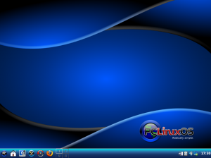 PCLinuxOS 2009 - Default Desktop