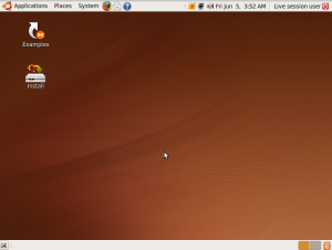 Ubuntu 9.04 - Gnome Desktop