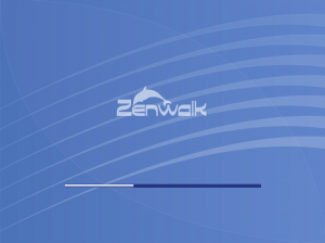 The final part of the Zenwalk 6.2 install