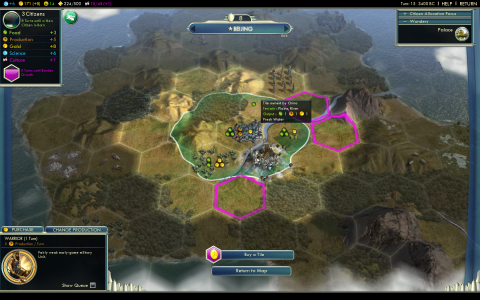 Civ 5 - awesome new city screen
