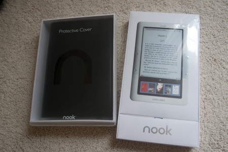 Barnes and Noble Nook and the a case for the Nook