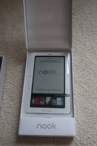 Barnes and Noble Nook Opened up