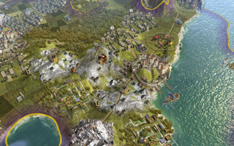 Civilization V - Rome and Science buildings