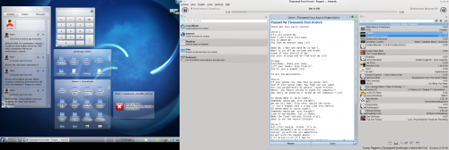 Amarok 2.3.1 on KDE 4.4 - Lyrics
