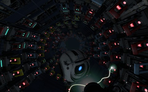 Wheatley Inadvertently Turning on GlaDOS