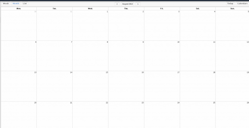 ownCloud 3 - calendar
