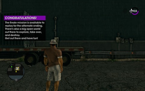 Done with Saint's Row: The Third