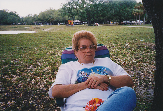 Aida at the Park back before digital