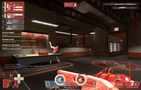 Team Fortress 2 - Spy merged with desk