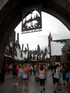 Harry Potter area at Universal Studios