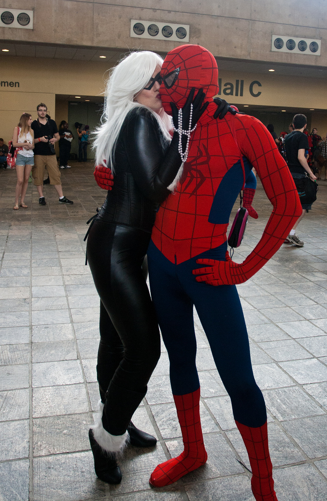 Baltimore Comic-Con - Black Cat and Spider-Man