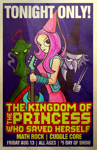 The Princess Who Saved Herself Concert Poster