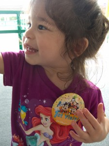 Scarlett's First Time Visitor Button