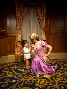Scarlett and Rapunzel