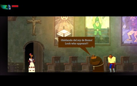 Guacamelee Bilingual Bonus! (If you speak spanish you will get a bit more out of the game)