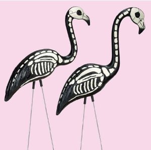 Bone Flamingos on sale at Amazon