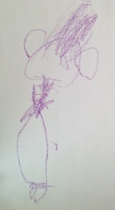 Scarlett Draws a Huma