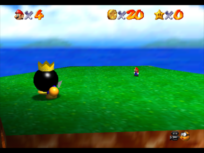 Super Mario 64 - King Bomomb