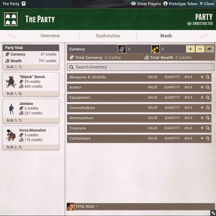 Party view: The Stash