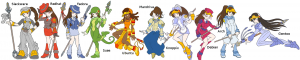 Linux Distro Anime