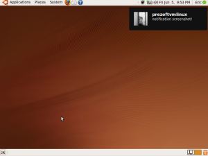 Ubuntu 9.04 - Ubuntu Gnome Notifications