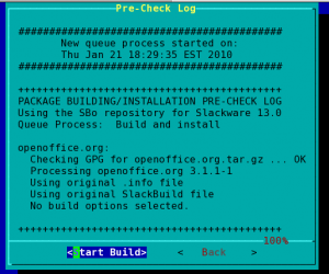 sbopg OpenOffice.org start build!