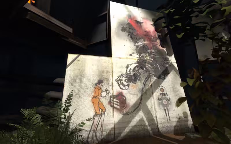 The Rat Man Commemorates Chell’s Triumph Over GlaDOS