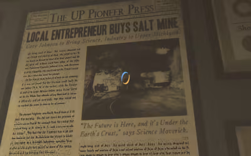 One of the Retcons.  I think Aperture was originally said to be in Ohio