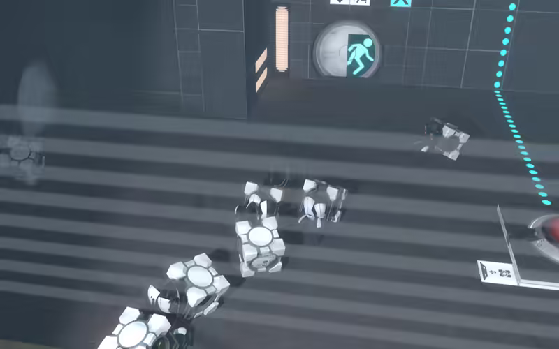 Also Wheatley’s Grotesque Cube/Turret Crabs