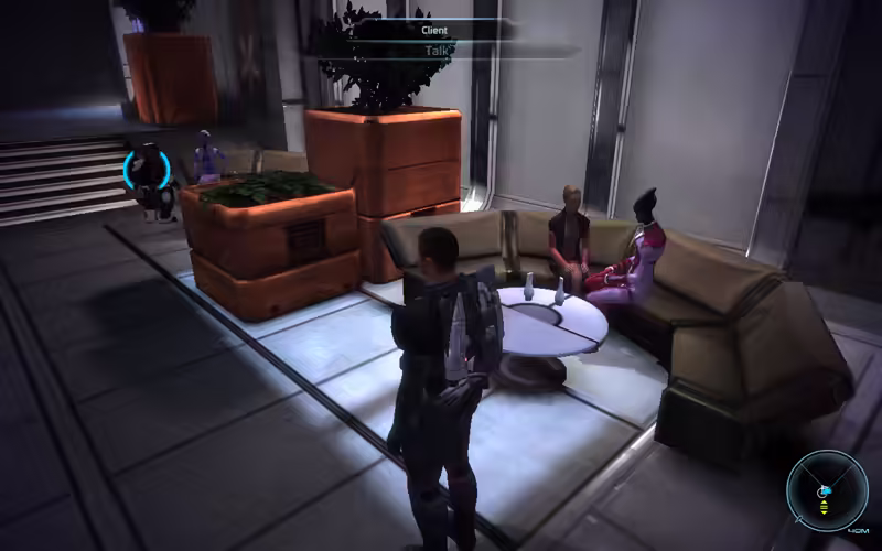 Walking Around in Mass Effect