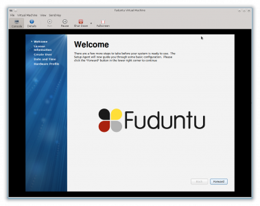 Fuduntu Post-Install Wizard