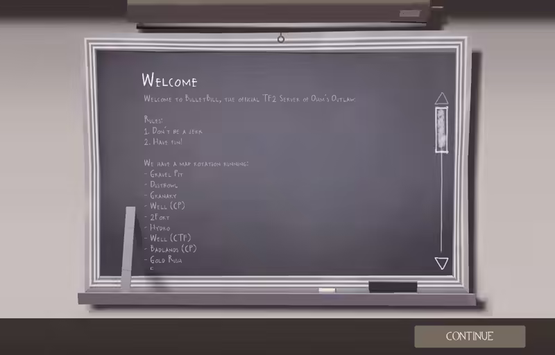 Team Fortress 2 on my private server!
