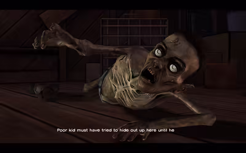 The Walking Dead Episode 4 - Kid in the Attic