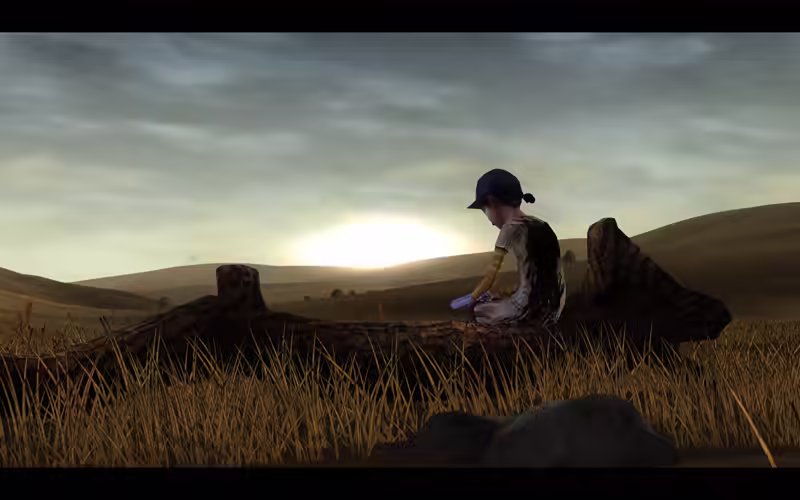 The Walking Dead Episode 5 - Clem alone in the end