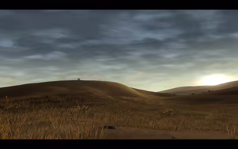 The Walking Dead Episode 5 - Maybe other humans in the background; Hope for her? Or ominous? Will we ever know?