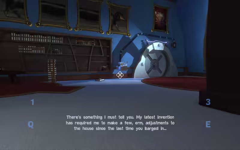 Quantum Conundrum - your uncle seems to tolerate you, at best