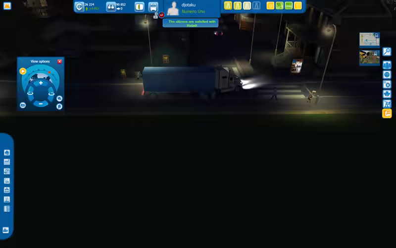 Cities XL - max zoom at night
