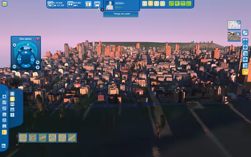 The newer, cleaner residential area in Deux - Cities XL