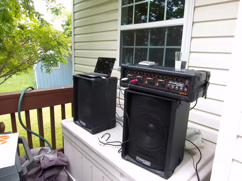 Memorial Day Sound System