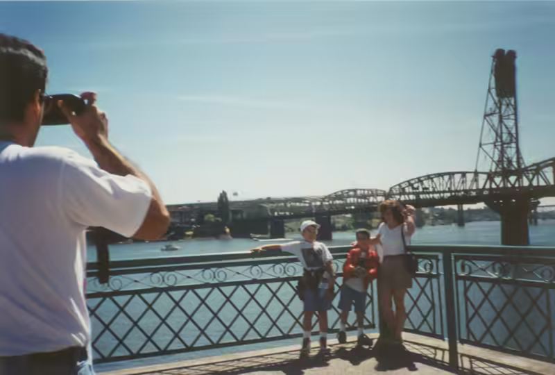 The Family by the Willamette in the mid-90s