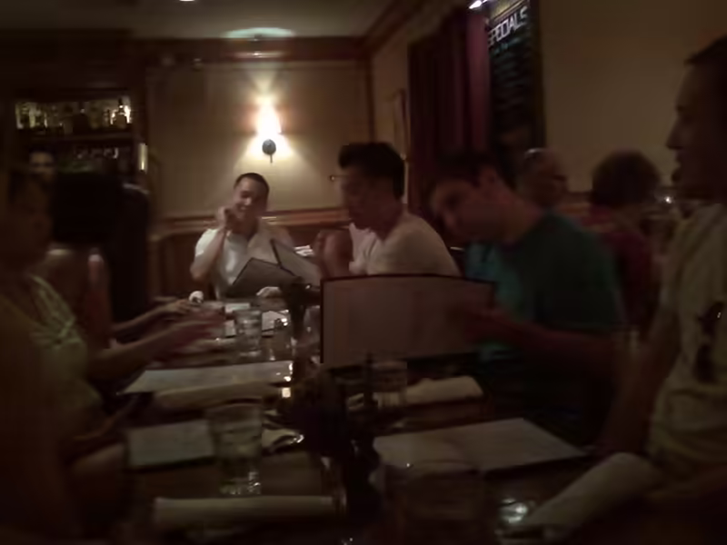 The ‘Family Dinner’ Early July