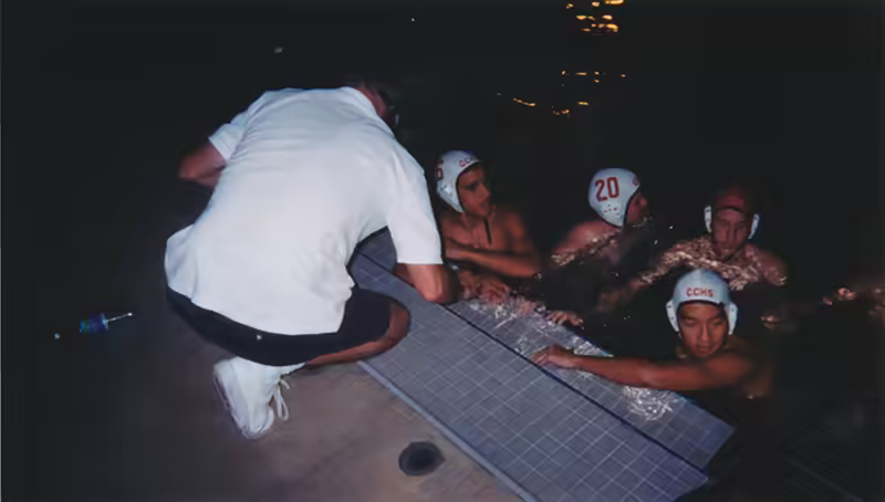 CCHS Water Polo Night Game 2001