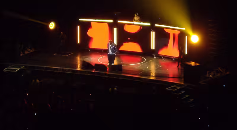 Cee Lo Green at Rihanna’s Concert