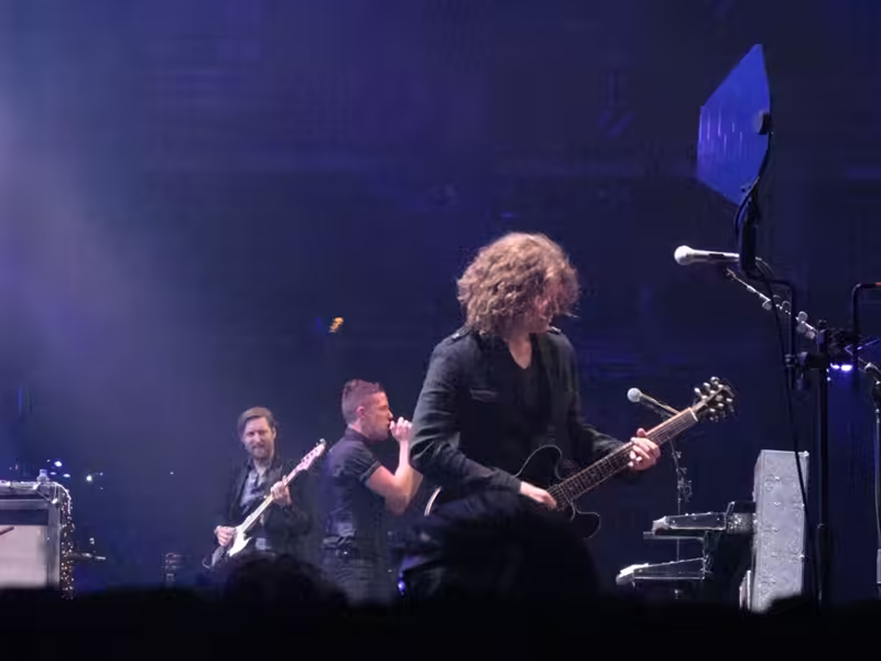 3/4 of The Killers