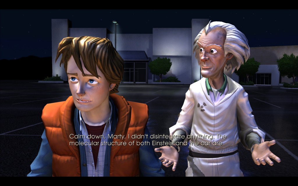 Back to the Future: The Game - Hope you’re ready for some uncanny valley