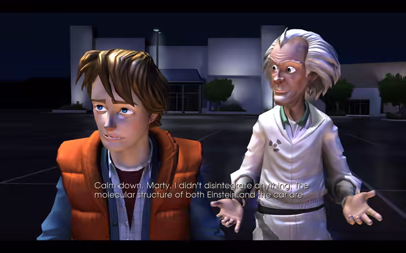 Back to the Future: The Game - Hope you’re ready for some uncanny valley
